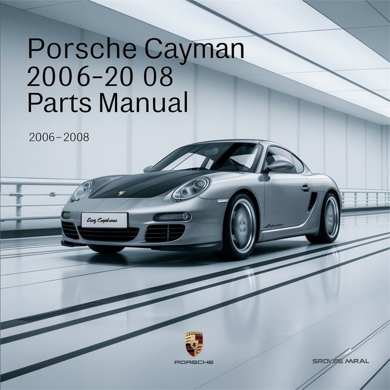 PORSCHE CAYMAN 2006-2008 Parts Manual 