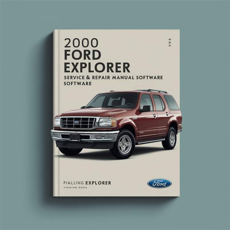 2000 Ford Explorer Service & Repair Manual Software 