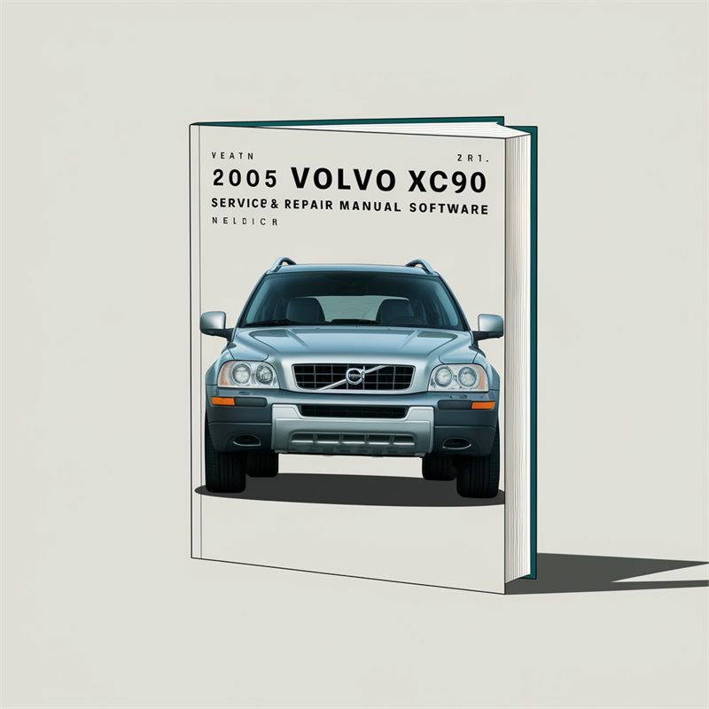 2005 Volvo XC90 Service & Repair Manual Software 