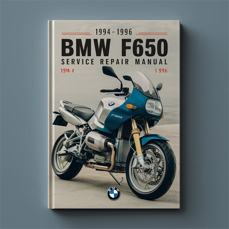 1994 1995 1996 BMW F650 Service Repair Manual 
