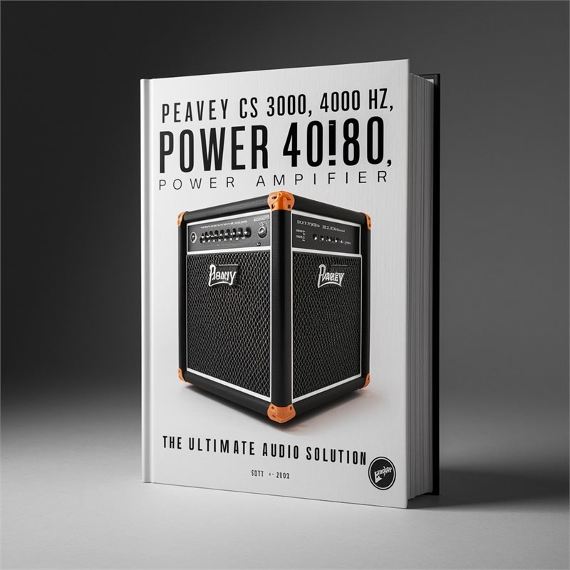Peavey CS 3000 4000 4080 HZ Power Amplifier
