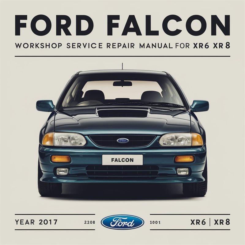 Ford Falcon BA Workshop Service Repair Manual XR6 XR8 