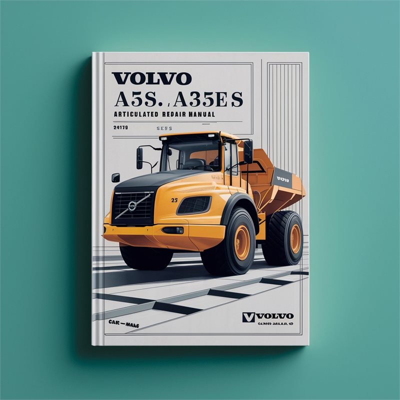 Volvo A35E FS A35EFS Articulated Dump Truck Service Repair Manual Instant Download PDF