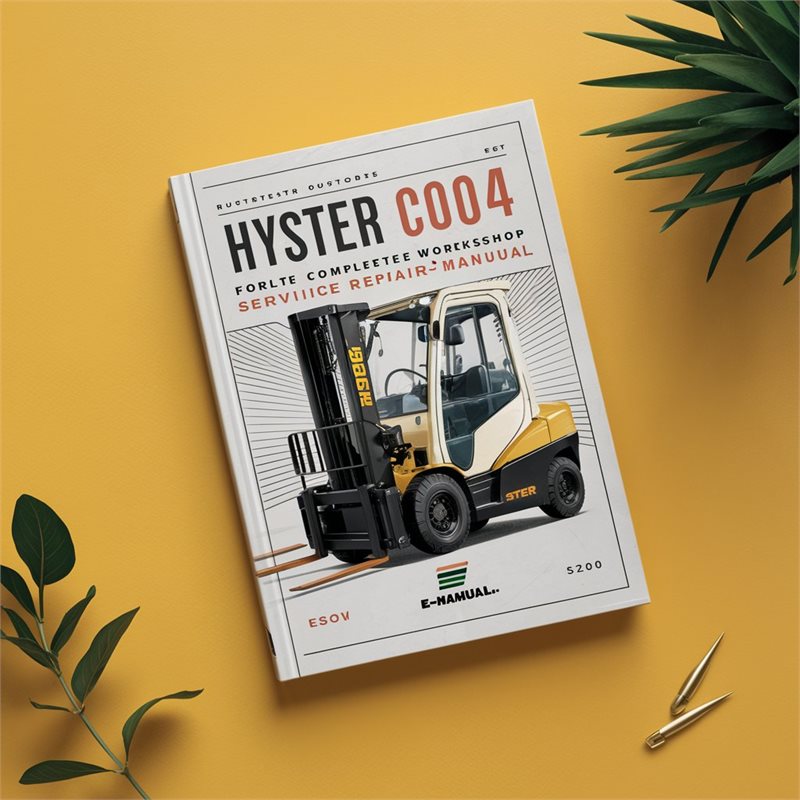 Hyster C004 (S60E S70E S80E S100E S120E) Forklift Complete Workshop Service Repair Manual 