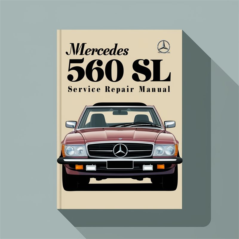 Mercedes 560 SL 1986-1989 Service Repair Manual 