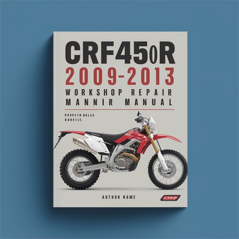 CRF450R 2009-2013 Workshop Repair Manual 
