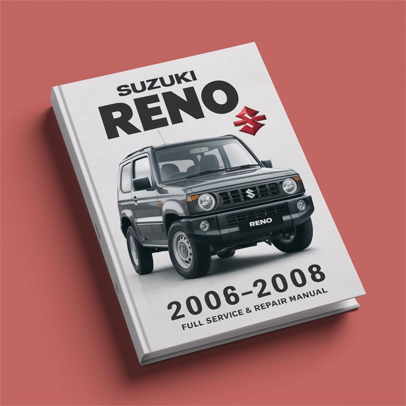 Suzuki Reno 2006-2008 Full Service & Repair Manual 