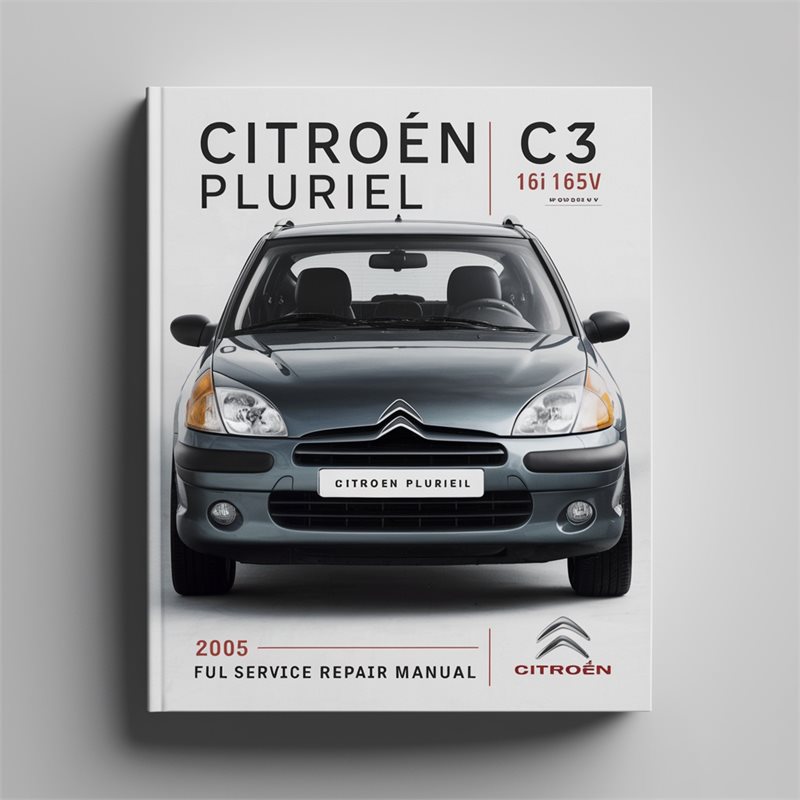 CITROEN C3 PLURIEL 1.6i 16V 2005 Full Service Repair Manual 