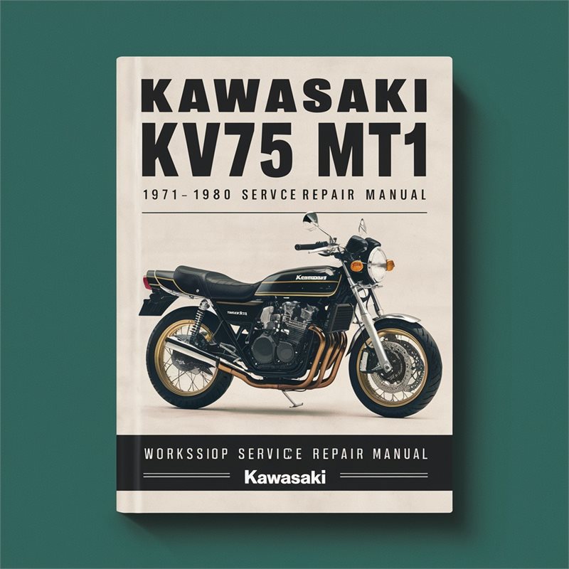 Kawasaki KV75 MT1 1971-1980 Workshop Service Repair Manual 