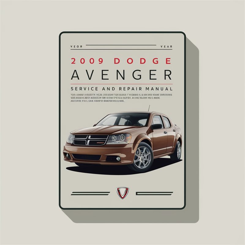 2009 Dodge Avenger Service and Repair Manual 