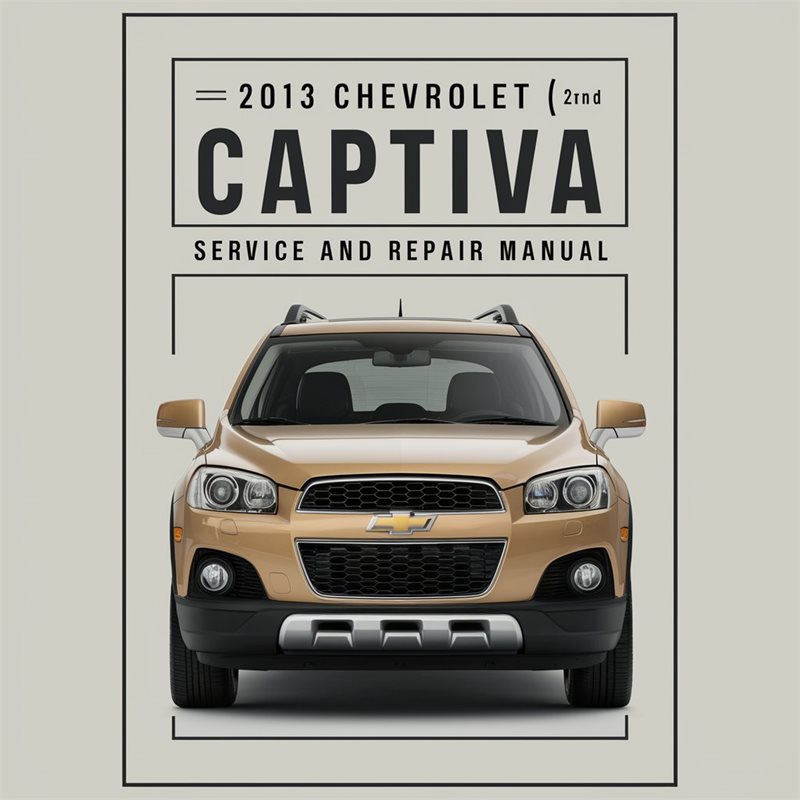 2013 Chevrolet Captiva (2nd gen) Service and Repair Manual 