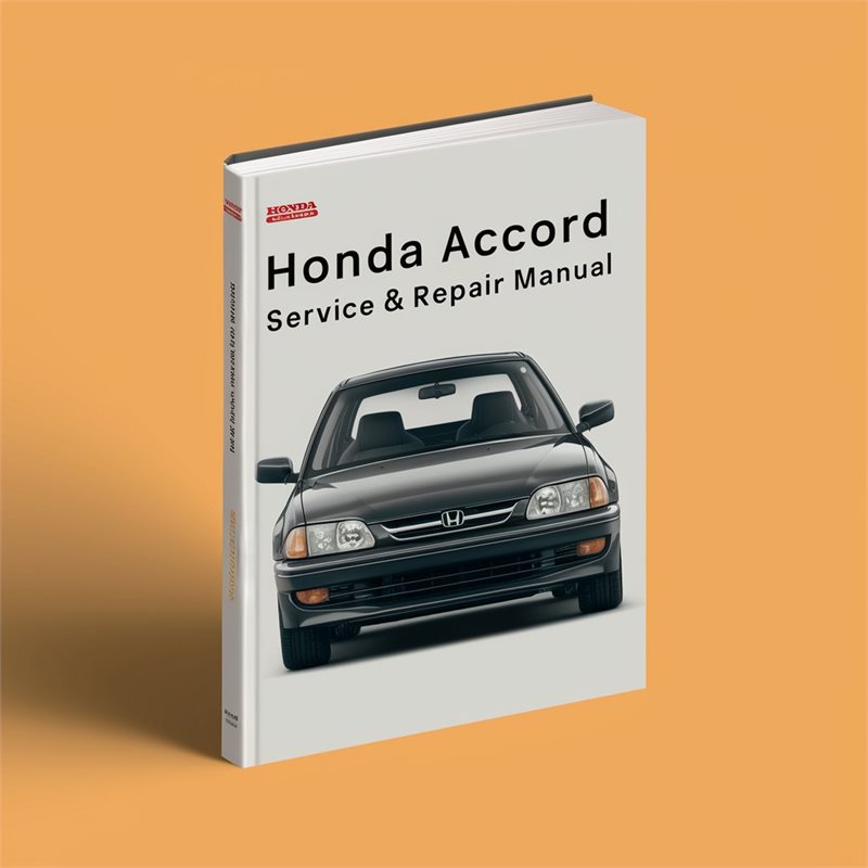 1991 Honda Accord Service & Repair Manual 
