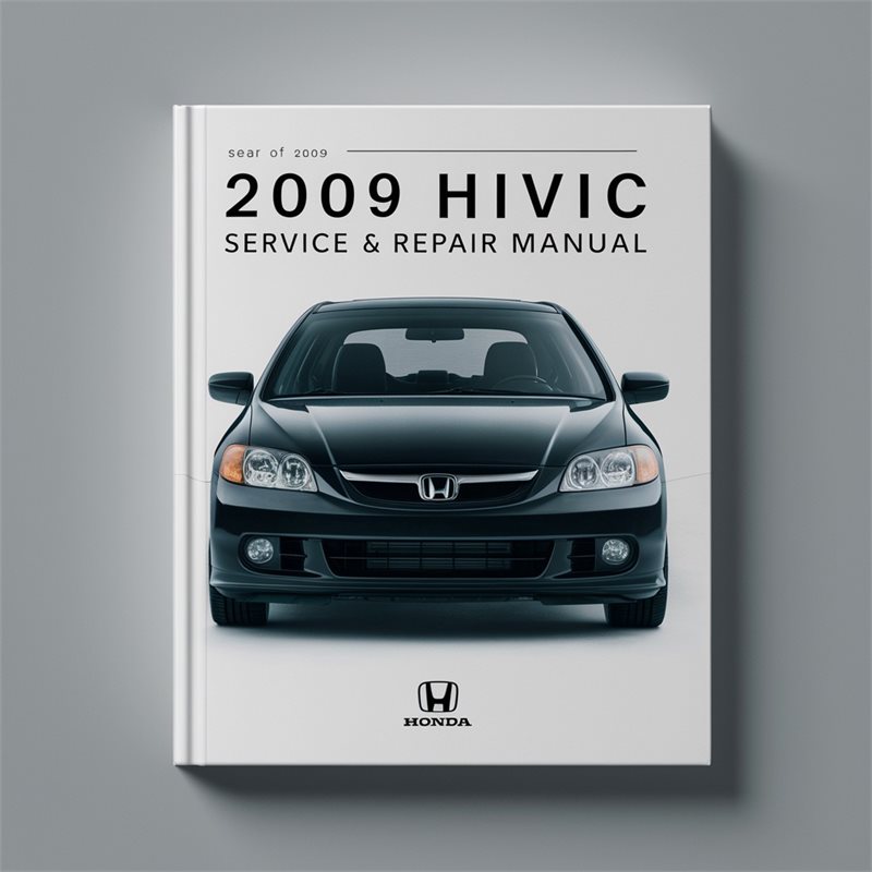 2009 Honda Civic Service & Repair Manual 