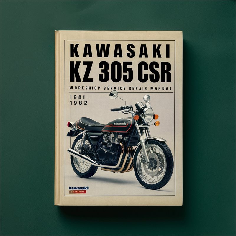 Kawasaki KZ 305 CSR 1981 1982 Workshop Service Repair Manual 