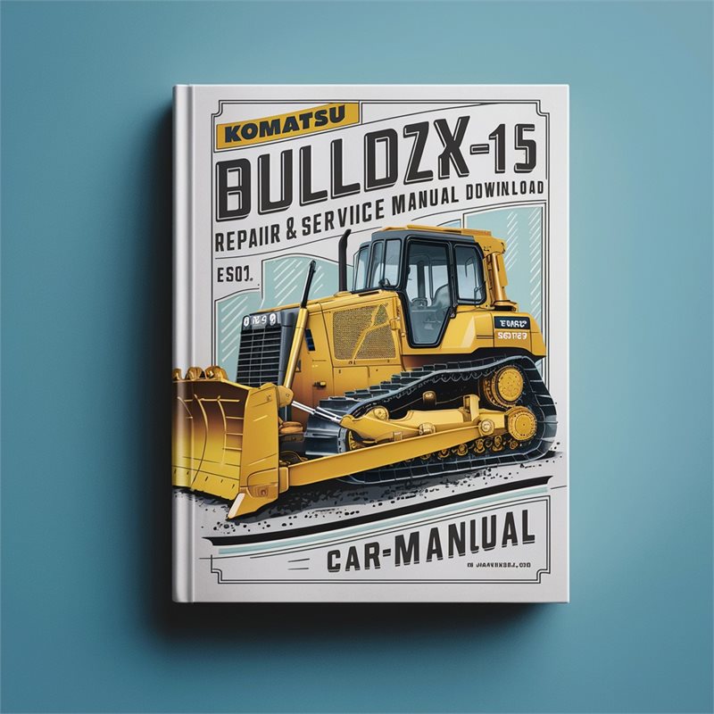 Komatsu D65PX-15 Bulldozer Repair Service Manual 