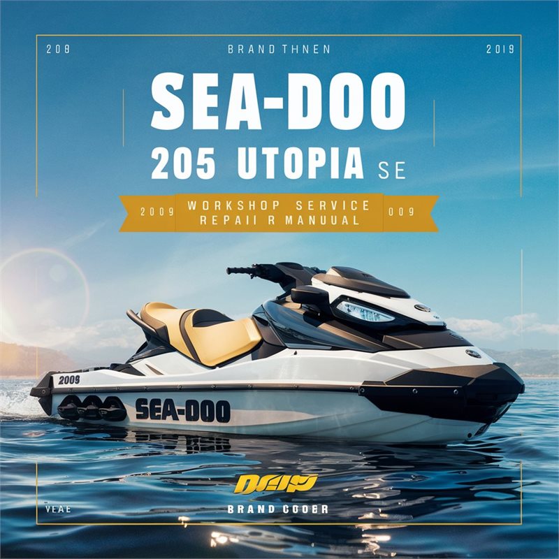 Sea-Doo 205 Utopia SE 2008 2009 Workshop Service Repair Manual 