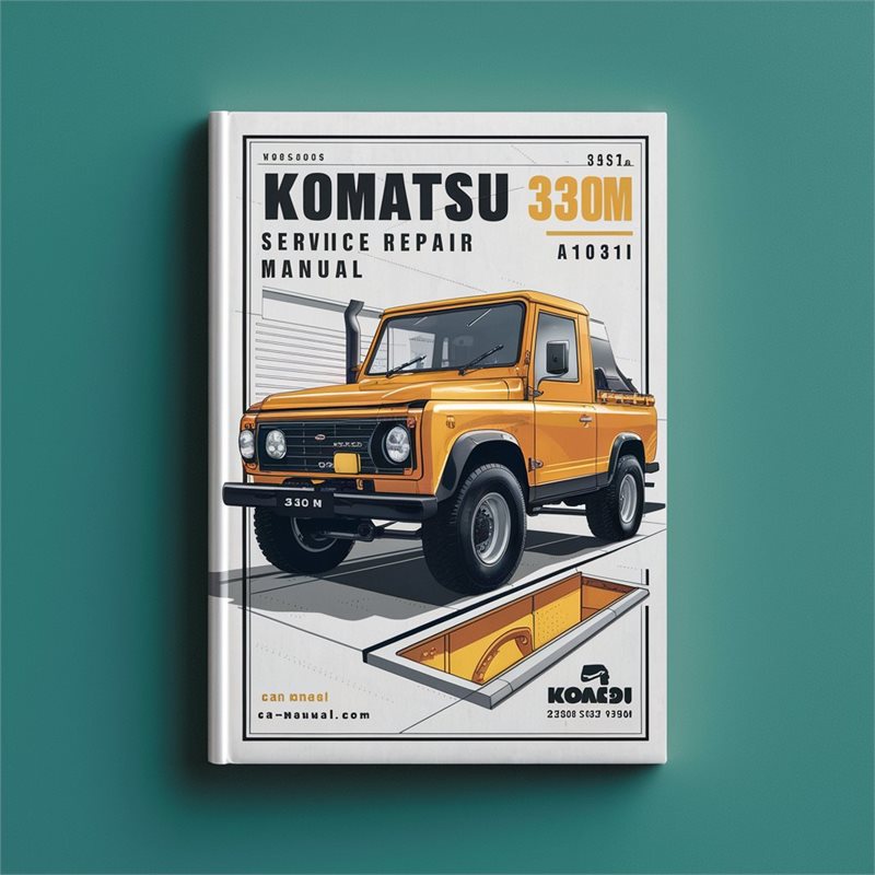 Komatsu 330M Service Repair Manual A10190-A10211 