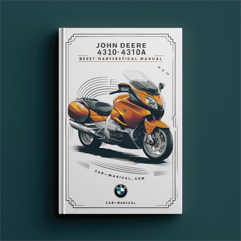 John Deere 4310 4310A Beet Harvesters Technical Manual 