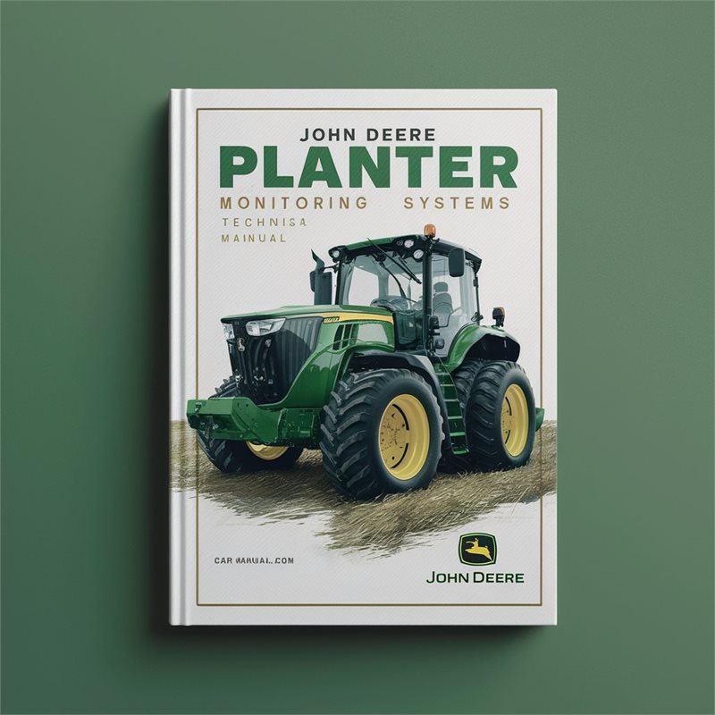 John Deere Planter Monitoring Systems Technical Manual 
