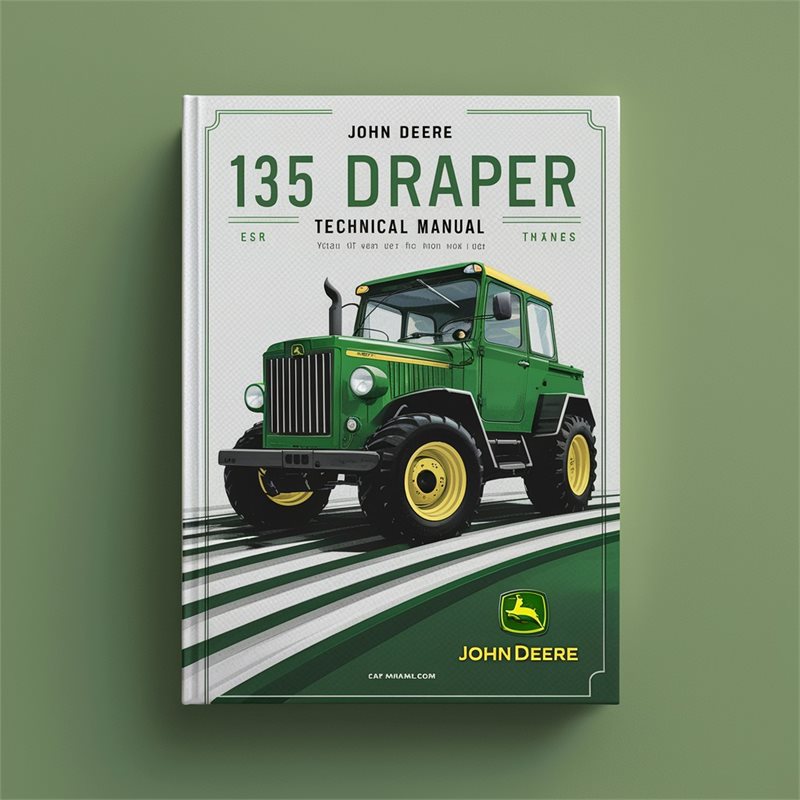 John Deere 135 Draper Platform Technical Manual 