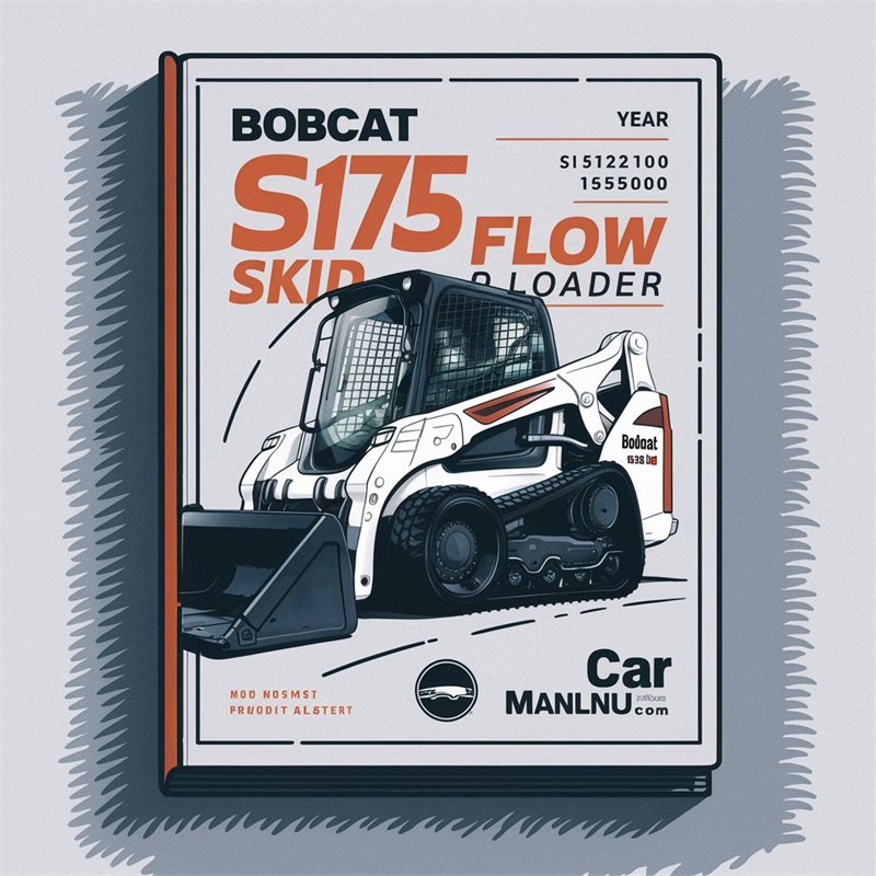 Bobcat S175 High FLOW Skid Steer Loader SN 519215001 & Above