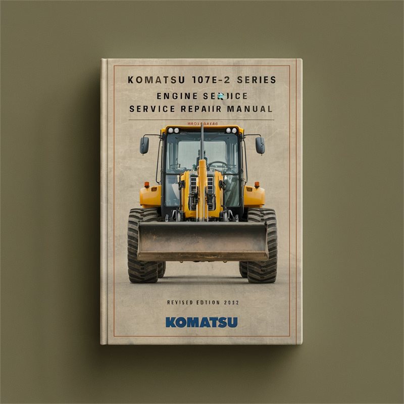 Komatsu 107E-2 Series Engine Service Repair Manual 
