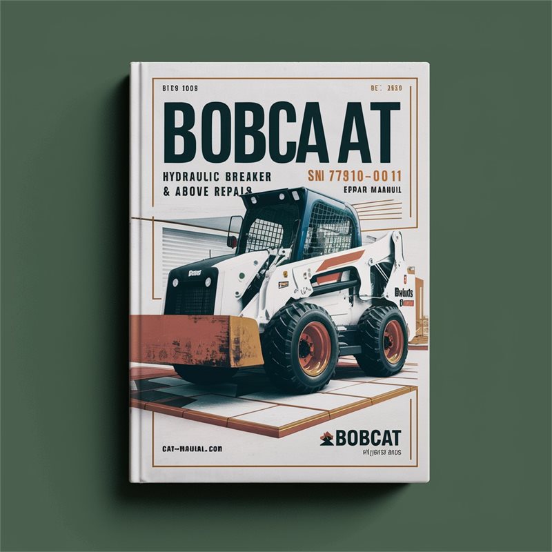 BOBCAT B850 HYDRAULIC BREAKER SN 797100101 & Above Service Repair Manual 