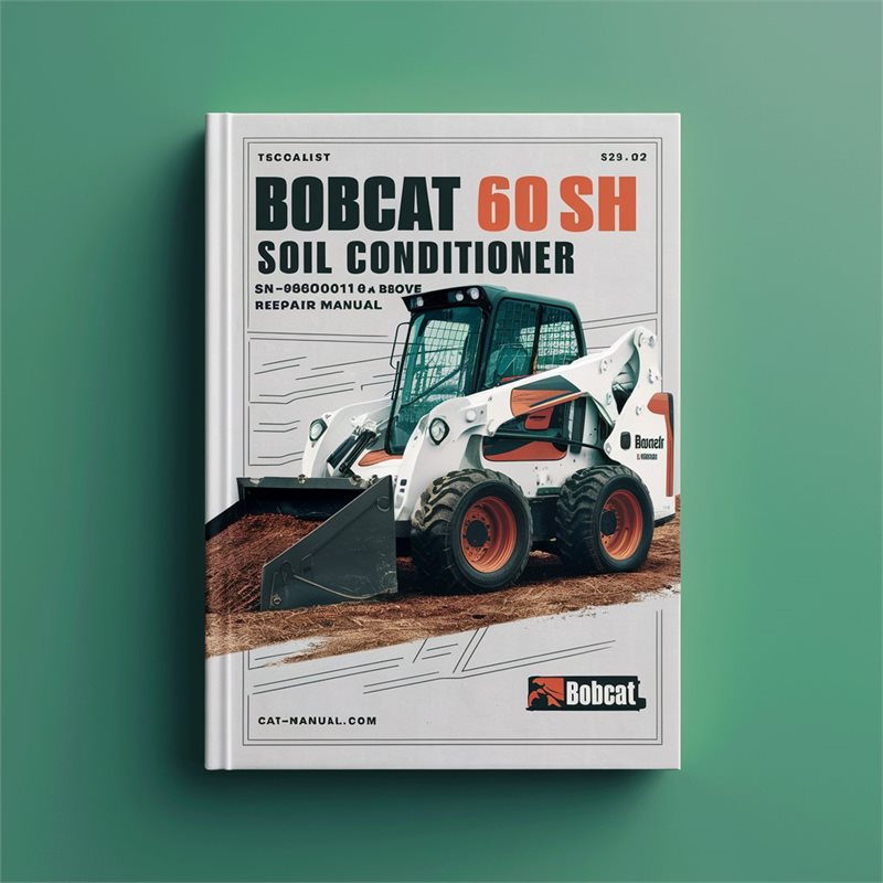 BOBCAT 60SCH SOIL CONDITIONER SN A86R00101 & Above Service Repair Manual 