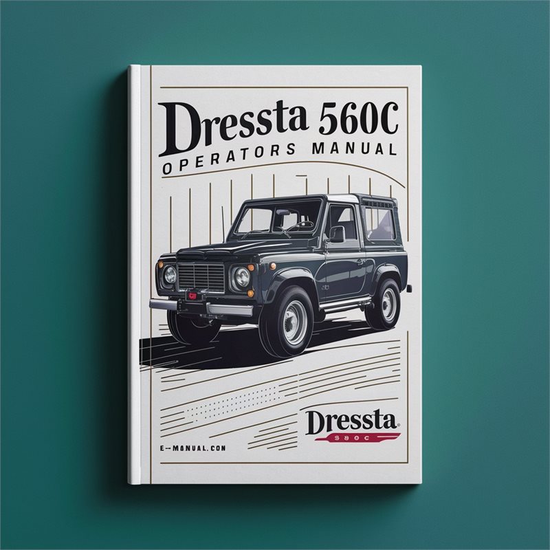 Dressta 560C operators Manual 