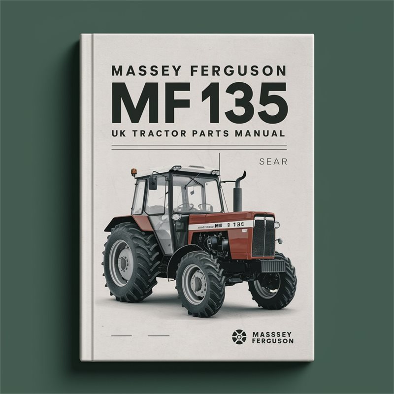 MASSEY FERGUSON MF 135 UK Tractor Parts Manual 