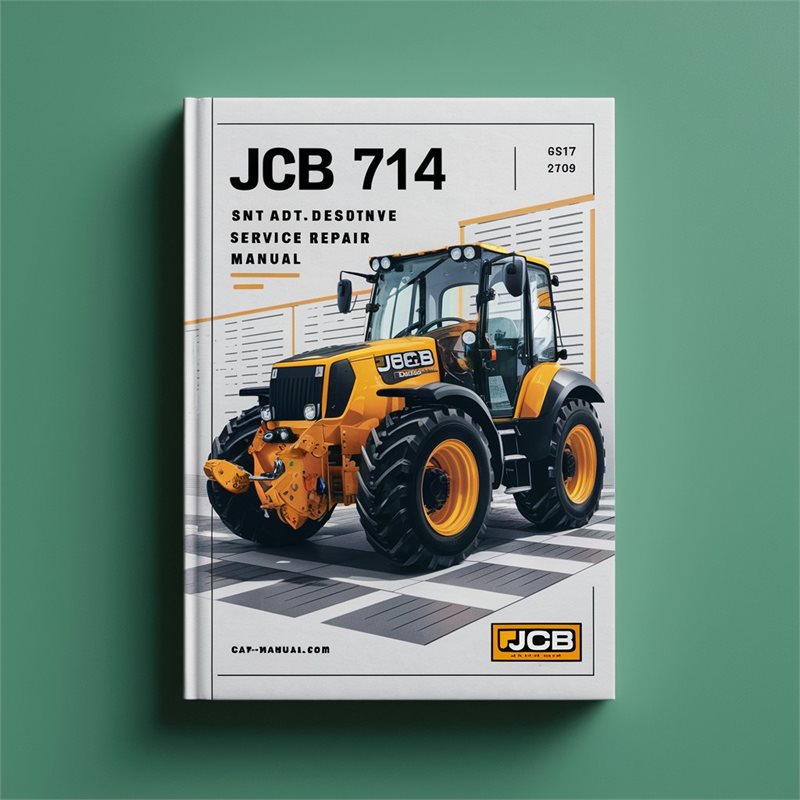JCB 714 ADT SN 0830178-0831999 Service Repair Manual 