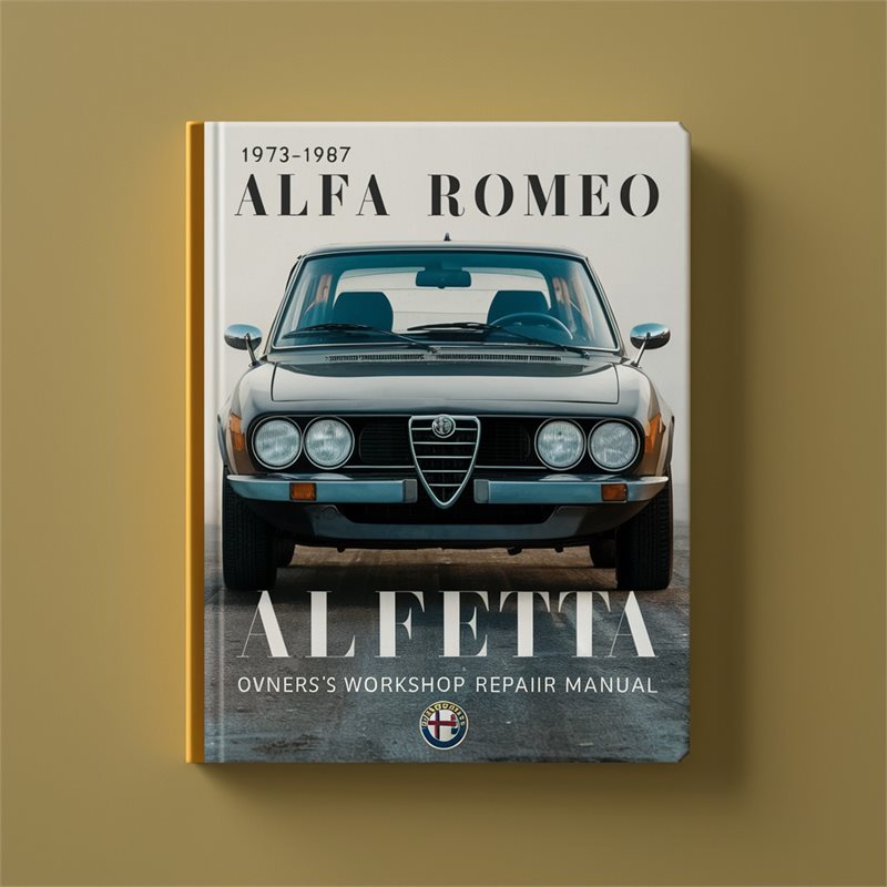 1973-1987 Alfa Romeo Alfetta Owners‘ Workshop Repair Manual 