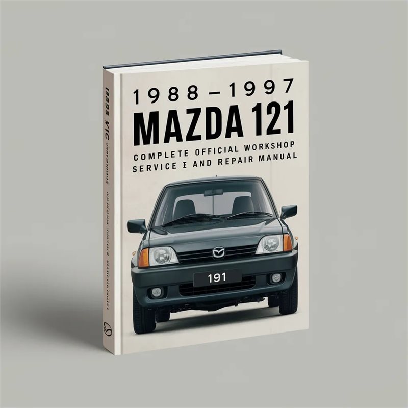 1988-1997 Mazda 121 Complete official Workshop Service and Repair Manual 