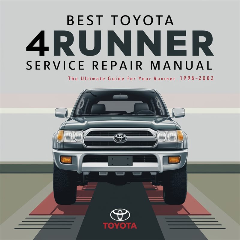 Best Toyota 4Runner Service Repair Manual 1996-2002 