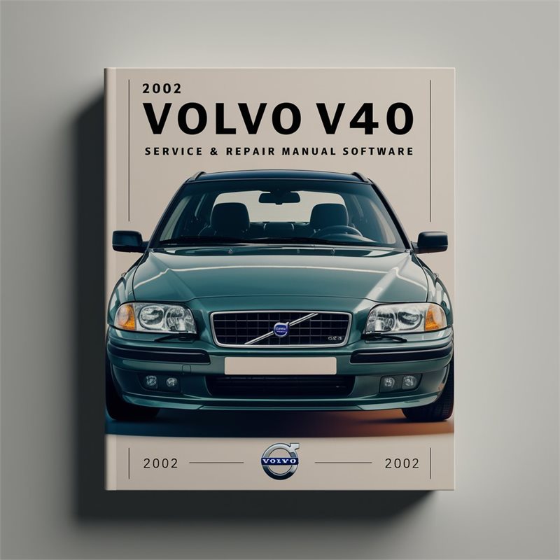 2002 Volvo V40 Service & Repair Manual Software 