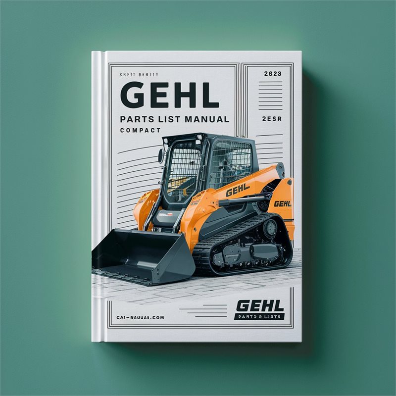 Gehl CTL65 Parts List Manual Compact Track Loader 