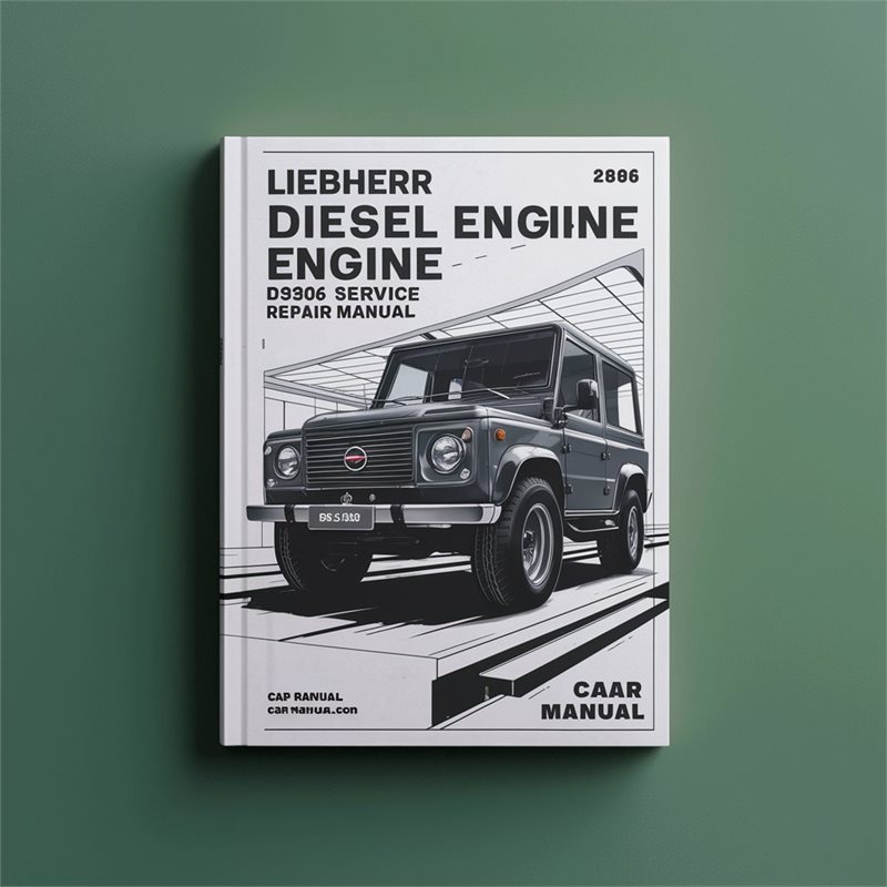LIEBHERR Diesel Engine D9306 D9308 Service Repair Manual 