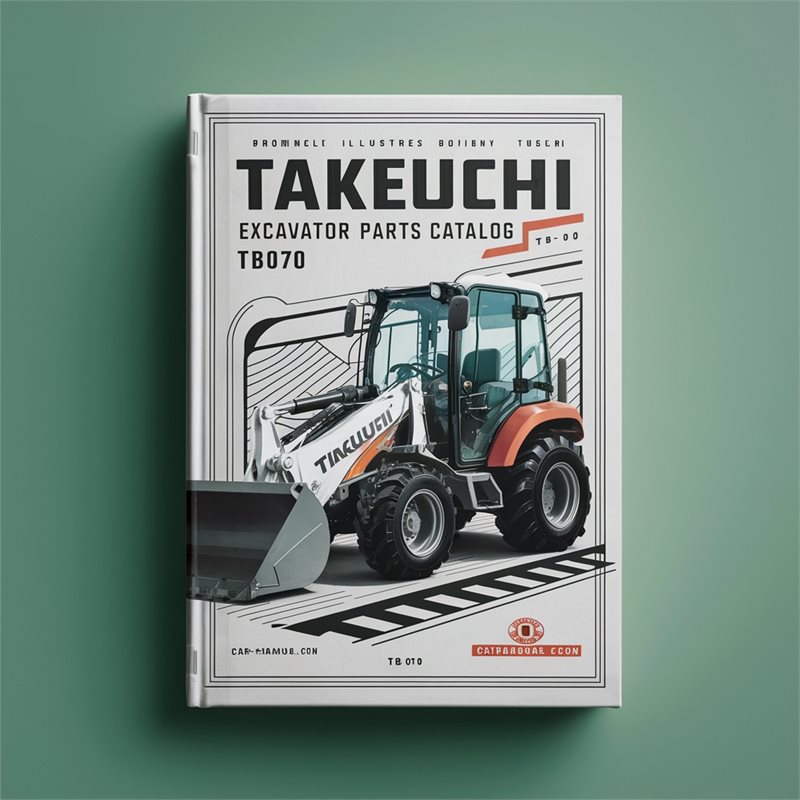 TAKEUCHI Excavator BODY Parts Catalog TB070 