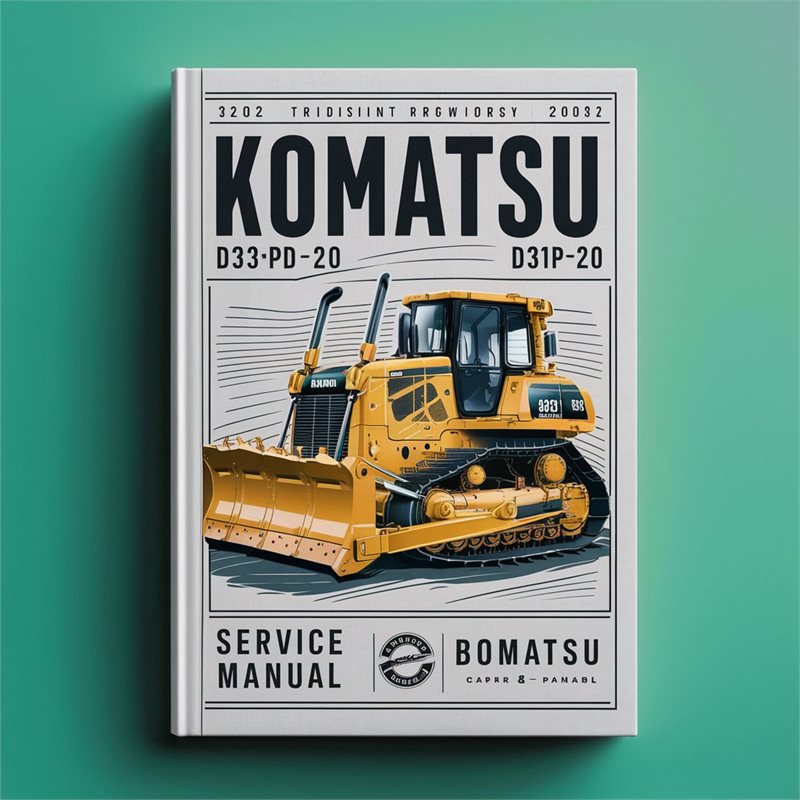 Komatsu D31E-20 D31P-20 D31PL-20 D31PLL-20 D31P-20A D31S-20 D31Q-20 D37E-5 D37P-5A Bulldozer Service & Repair Manual 