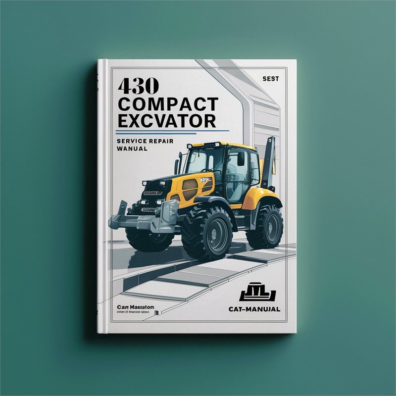 430 Compact Excavator Service Repair Workshop Manual 