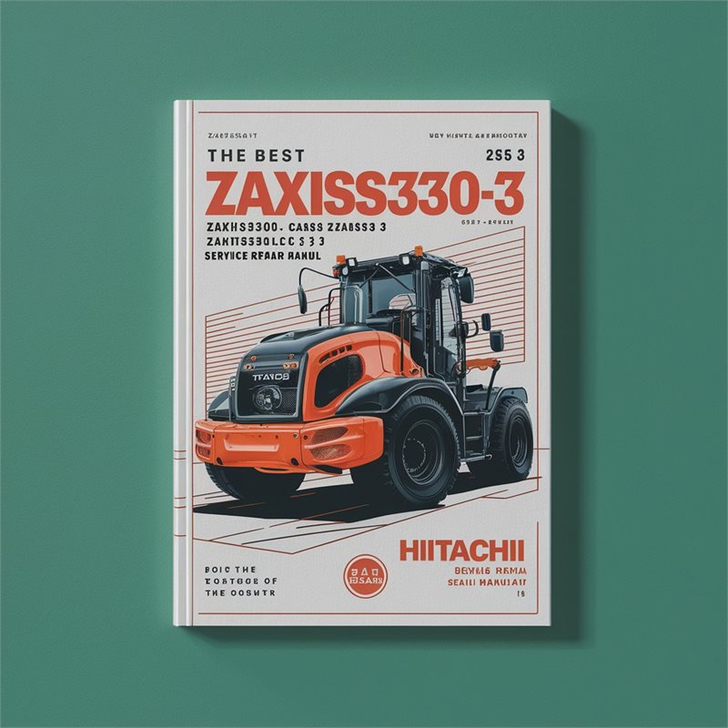 Hitachi ZAXIS330-3 Series Hydraulic Excavator Service Repair Manual