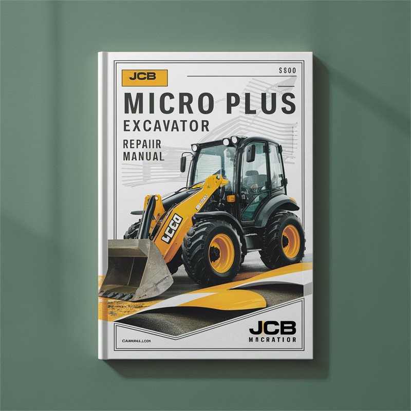 JCB Micro Plus Excavator Service Repair Manual 