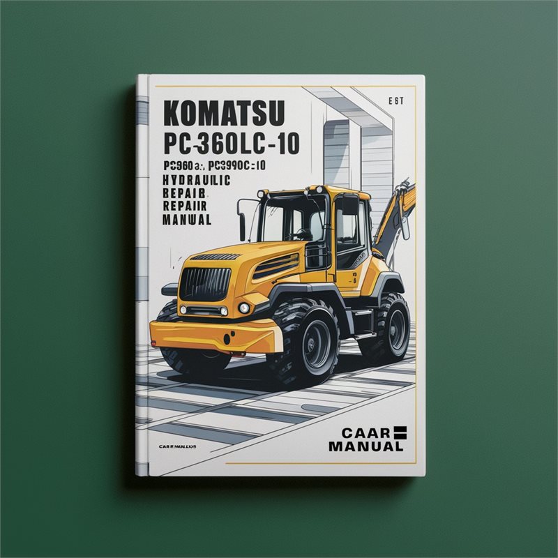 Komatsu PC360LC-10 PC390LC-10 Hydraulic Excavator Service Repair Manual 