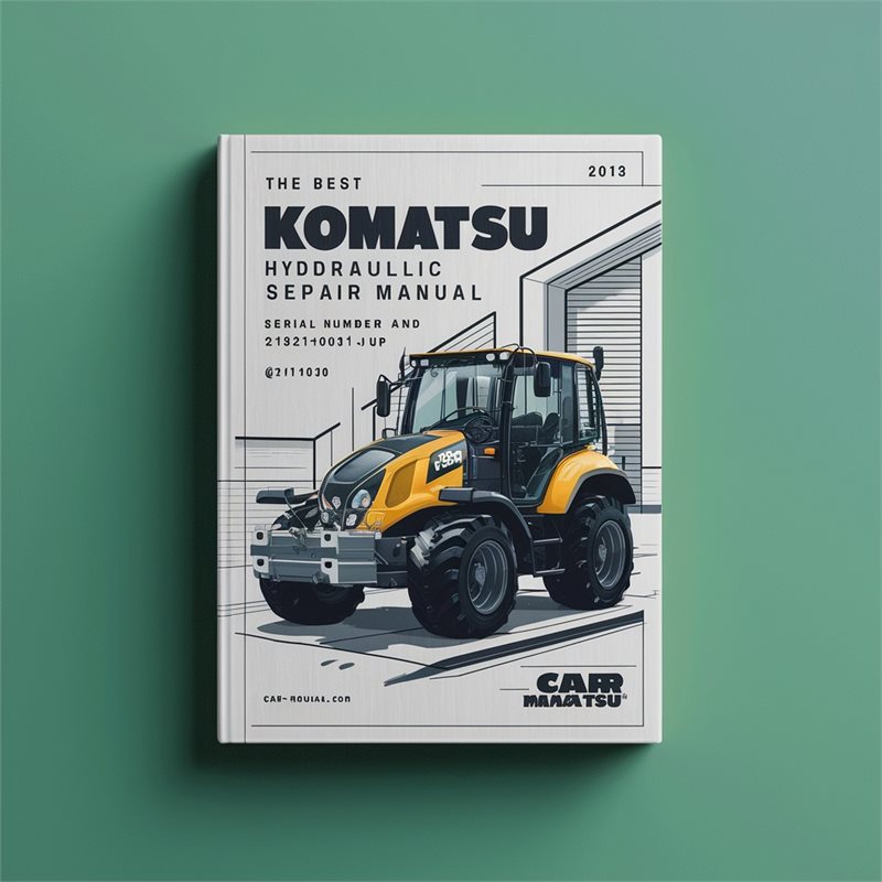 Best Komatsu PC95R-2 Hydraulic Excavator Service Repair Manual (Serial Number: 21D5210001 and up 21D5220001 and up) 