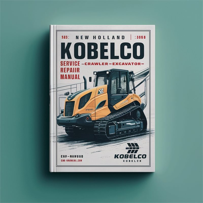 New Holland Kobelco E385B Crawler Excavator Service Repair Manual 