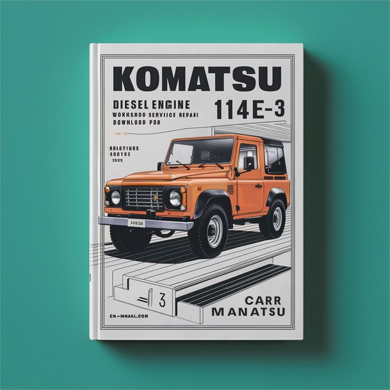 Komatsu 114E-3 Series Diesel Engine Workshop Service Repair Manual  2008
