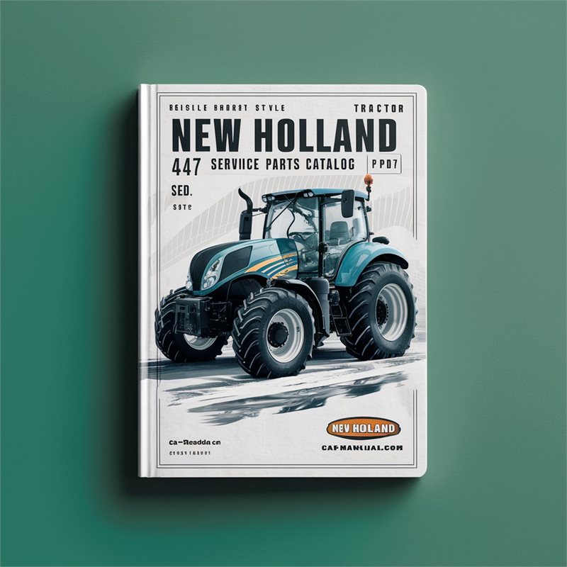 New Holland 447 Haybine Service Parts Catalog Tractor