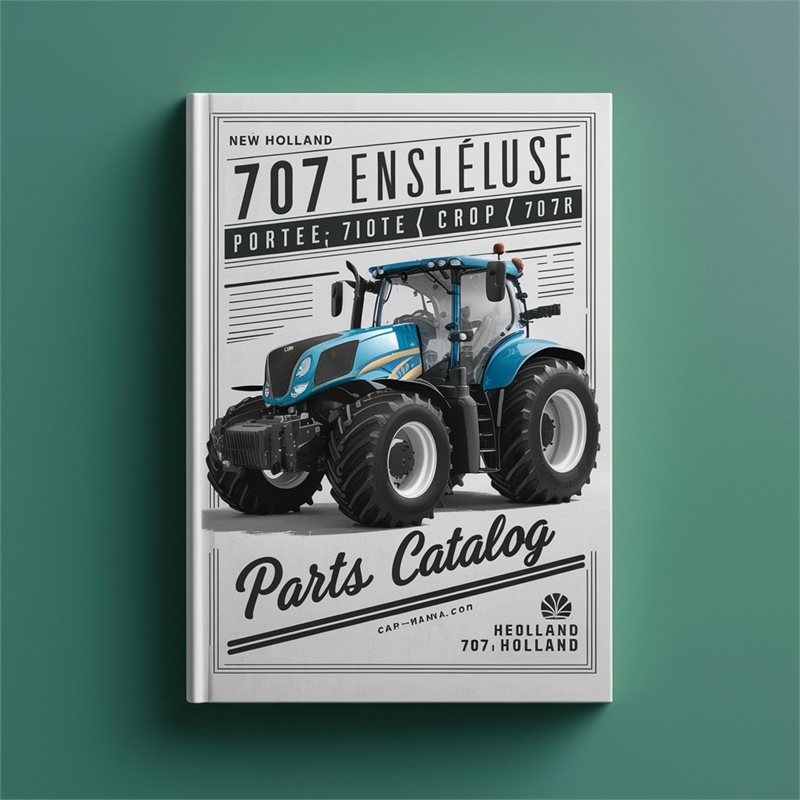 New Holland 707 Ensileuse Portee Row Crop 707R Parts Catalog