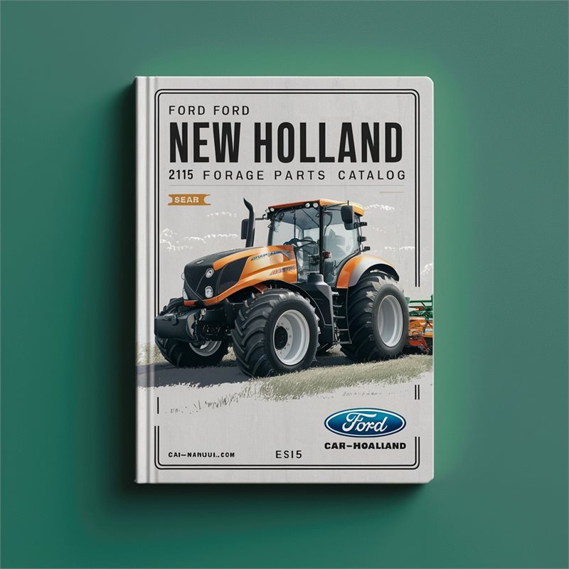 Ford New Holland 2115 Forage Harvester Service Parts Catalog