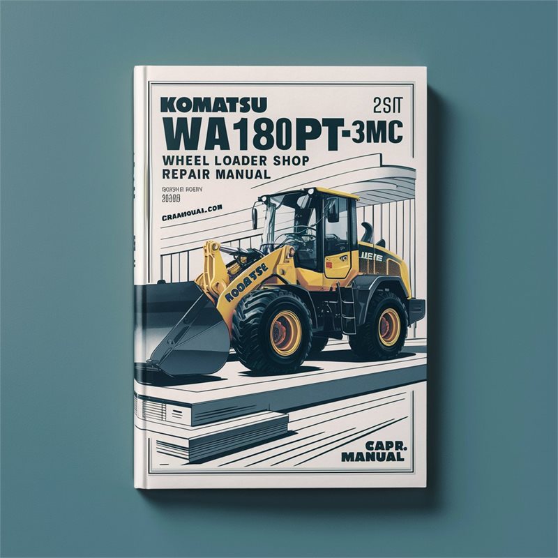 Komatsu WA180PT-3MC Wheel Loader Service Shop Repair Manual 